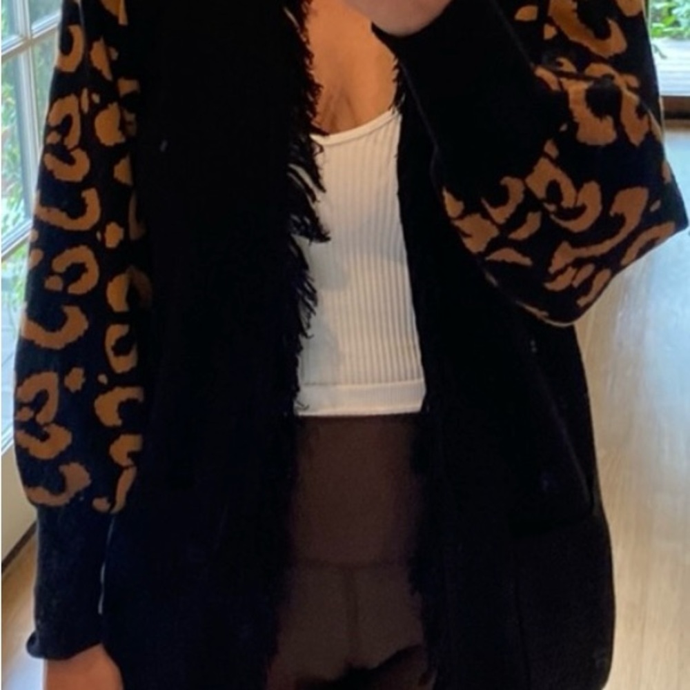 {Anthro} THML cardigan size small